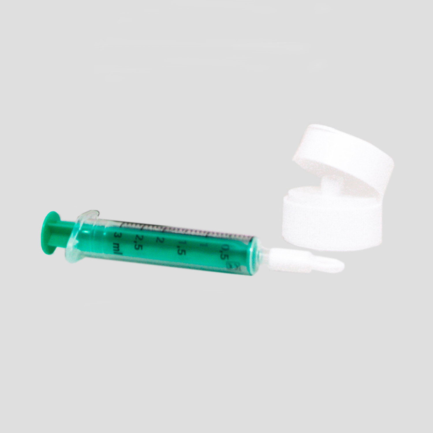 Dosierkappe und Spritze 3 ml Dosierkappe und Spritze 3 ml