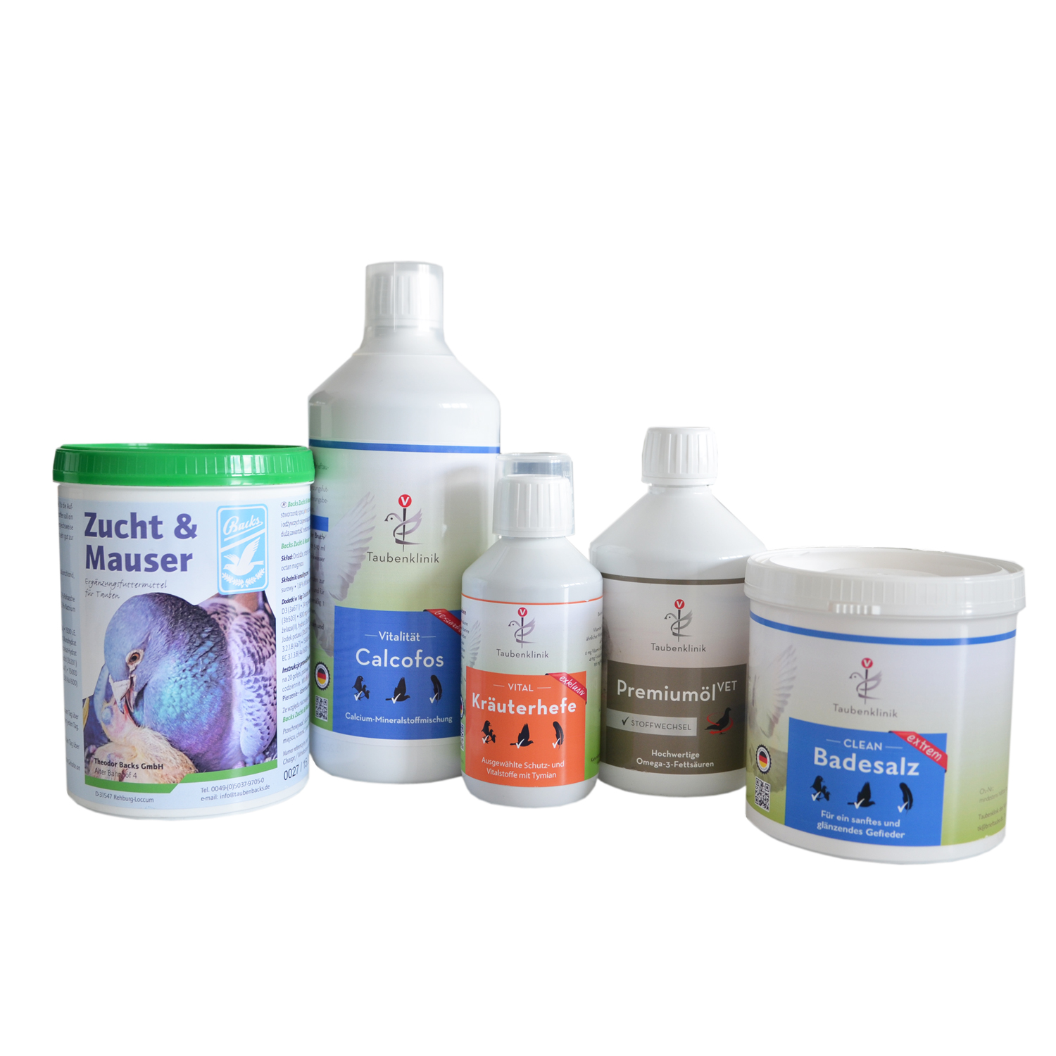 Mauserpaket Taubenklinik
