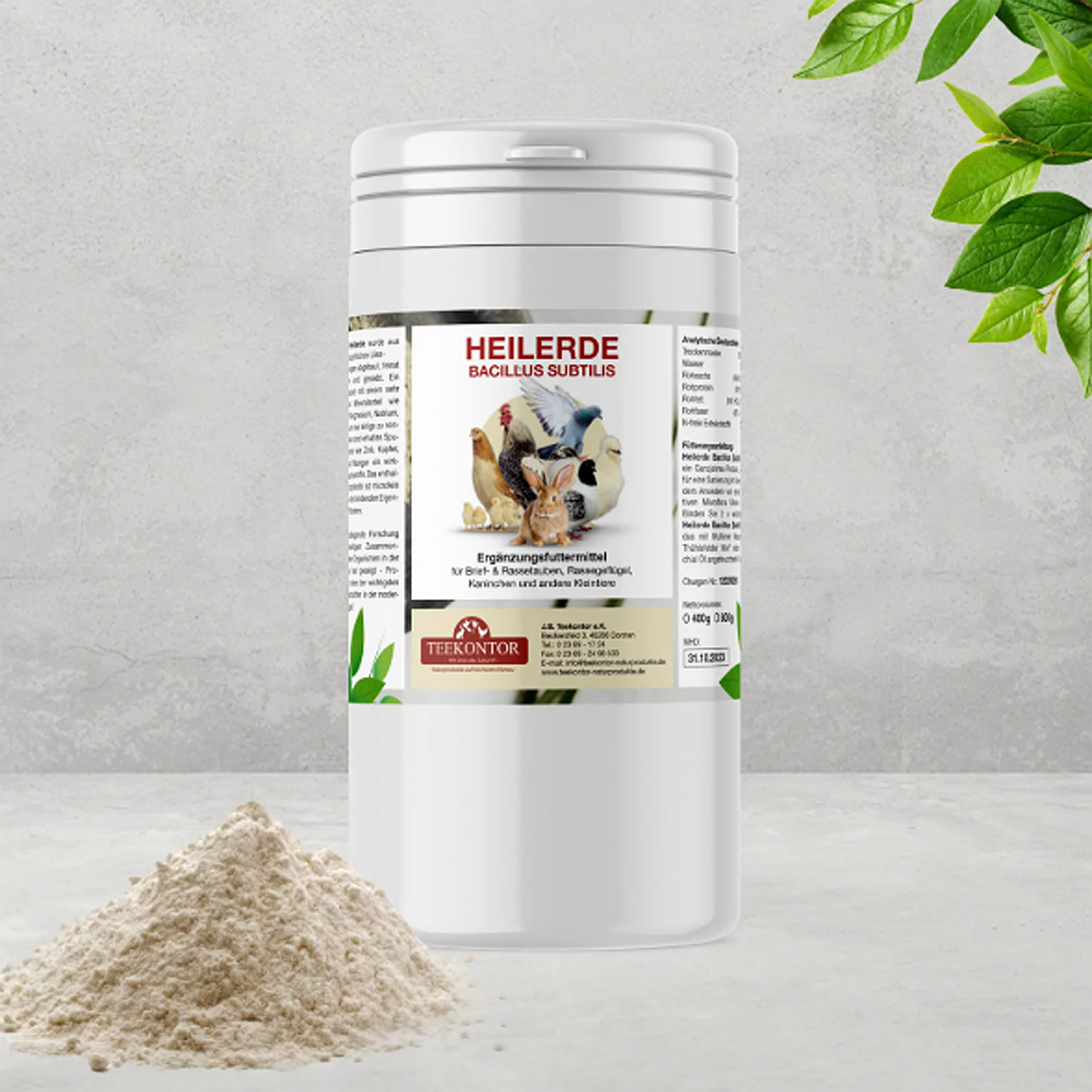 Heilerde Bacilus Subtilis 400 g