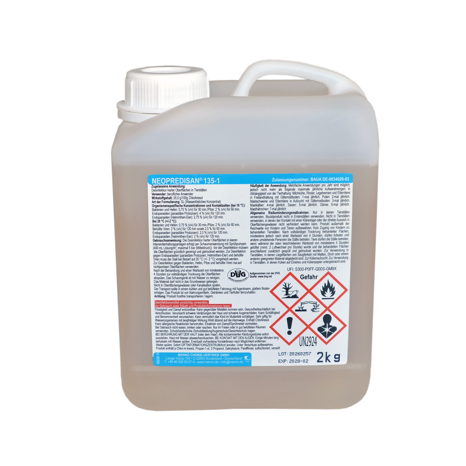 Neopredisan 135-1,  2kg 
