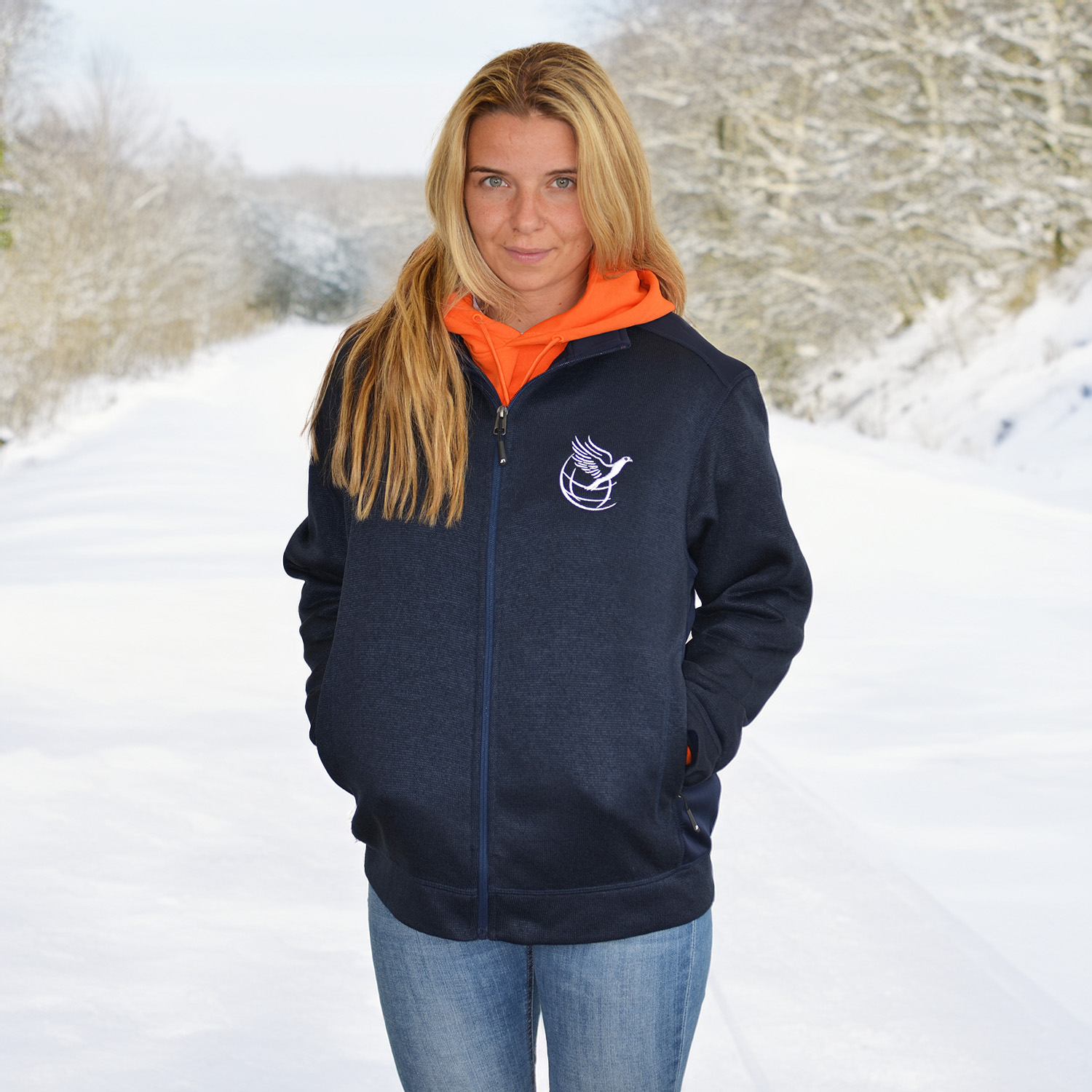 IBA - Strickfleece-Jacke 